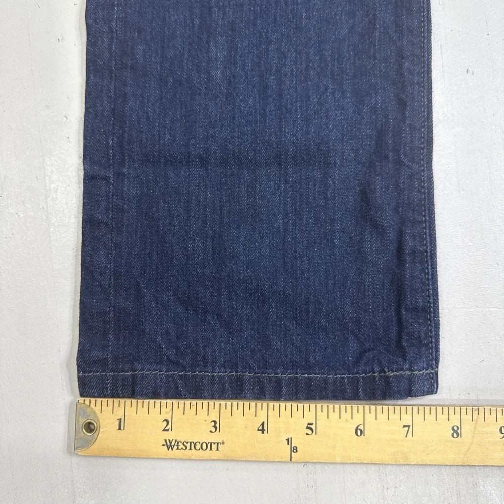 Express Men's 34x30 Rocco‎ Moto Slim Fit Skinny Leg Blue Jeans Dark Wash Denim